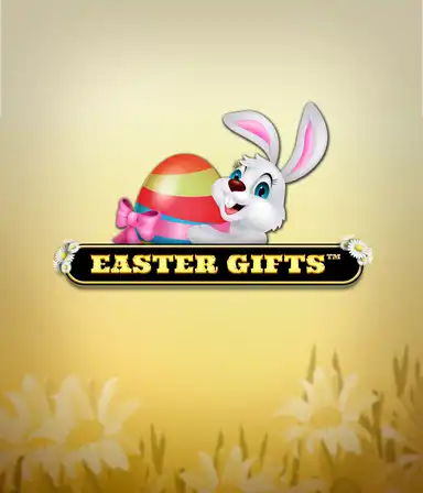 Enjoy the joy of spring with the Easter Gifts game by Spinomenal, showcasing a colorful springtime setting with cute Easter bunnies, eggs, and flowers. Relish in a scene of pastel shades, offering engaging bonuses like free spins, multipliers, and special symbols for a delightful slot adventure. Ideal for players who love holiday-themed entertainment.